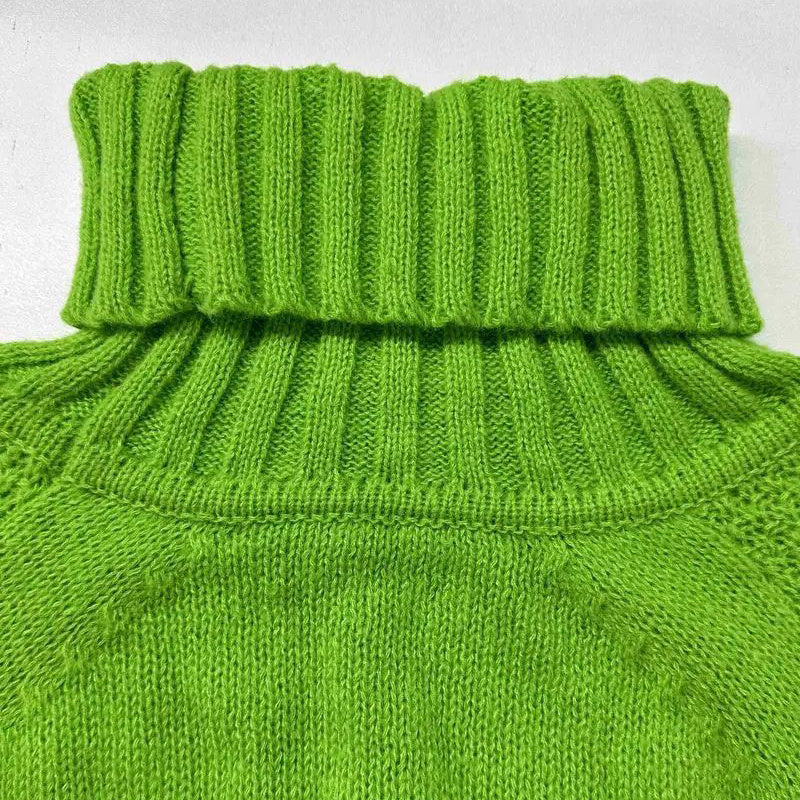 Pull col roulé pour femme