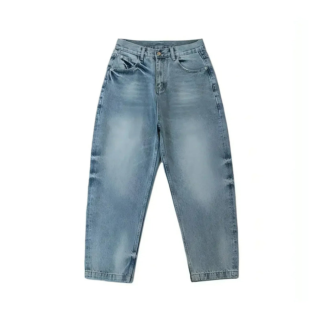Jean délavé déchiré UrbanFade™ style rétro