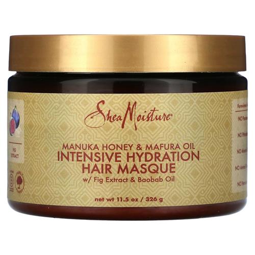 Masque hydratant intensif au miel de Manuka et à l'huile de Mafura Sheamoisture, 340 g