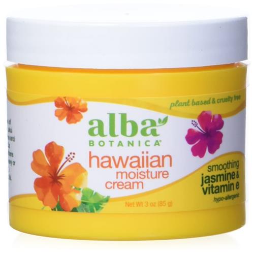 Alba Botanica, Crème hydratante au jasmin et à la vitamine E, 85 g
