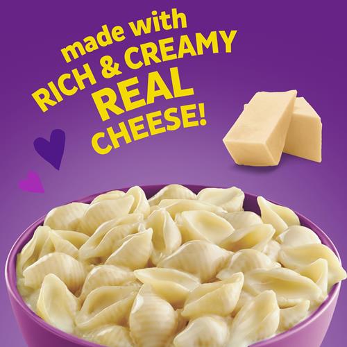 Annies Deluxe Macaroni au Fromage Biologique, Vrai Fromage Blanc Cheddar et Coquilles, 312g