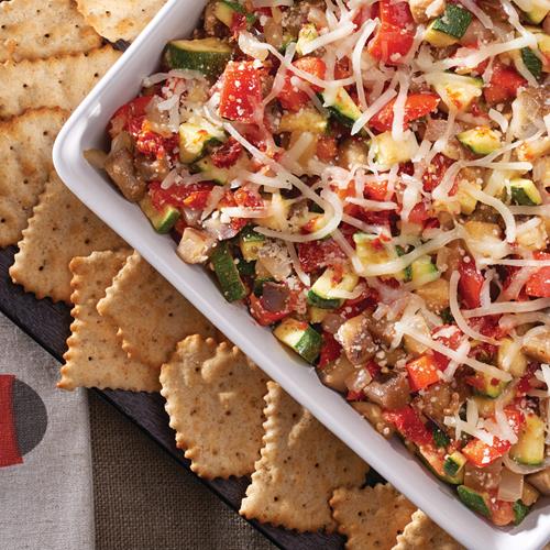 Biscuits salés Ritz Toasted Chips saveur légumes, idéal pour vos soirées, 230 g
