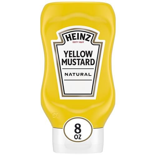 Moutarde Jaune Heinz, Flacon de 8 oz