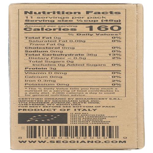 Riz Arborio Biologique Seggiano, 500 g