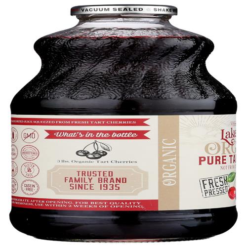 Jus de Cerise Acidulée Bio Pur Lakewood, 946 ml
