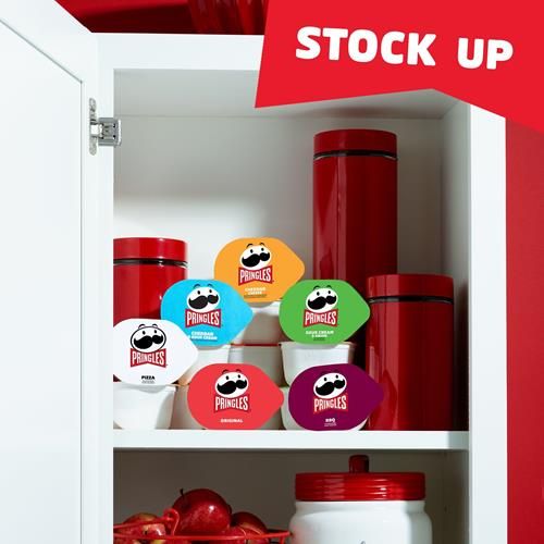 Pringles Croustilles, Snack Stacks, Collations pour le déjeuner, Collations pour le bureau et les enfants, Paquet varié (27 gobelets)