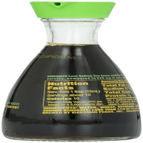 Kikkoman sauce soja légère, burette, 147 ml