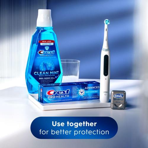 Crest Pro-Health Advanced Deep Clean Mint Toothpaste, 2 Count (Pack Of 1)