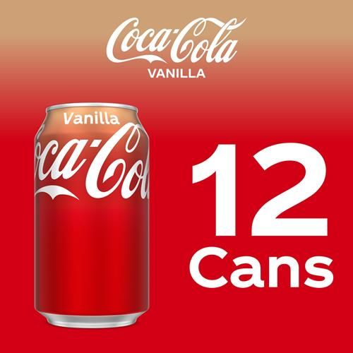 Coca-Cola Vanille, 355 ml, paquet de 12