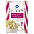 Kroger Pop-corn micro-ondable sucré et salé 24 pces / 3 oz