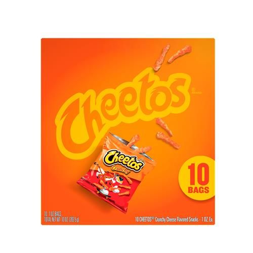 Frito-Lay Cheetos Crunchy, 1 oz, 10 unités
