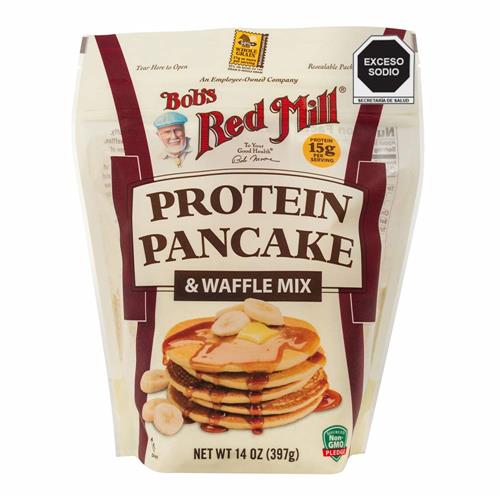 Bobs Red Mill Protein Pancake, 14Oz (Pack Of 1) - Non Gmo, Kosher