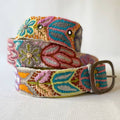 Ceinture brodée « La Vadrouilleuse de fleurs sauvages »