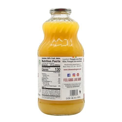 Jus d'ananas Lakewood, 946 ml