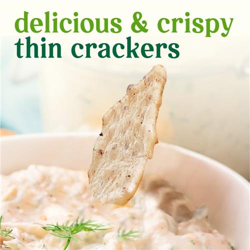 Simple Truth Craquelins croustillants aux amandes sans gluten, sel marin et poivre 99 g