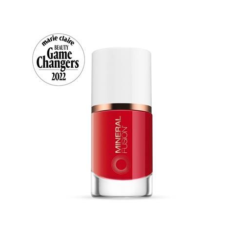 Vernis à Ongles Mineral Fusion, Rouge Vif, Fast N Fabulous Fast ‘N Fabulous 9,75 ml (Paquet de 1)