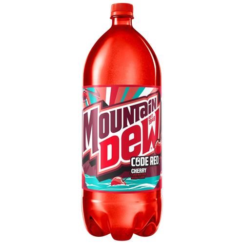 Mountain Dew Code Red, Bouteille de 2 Litres