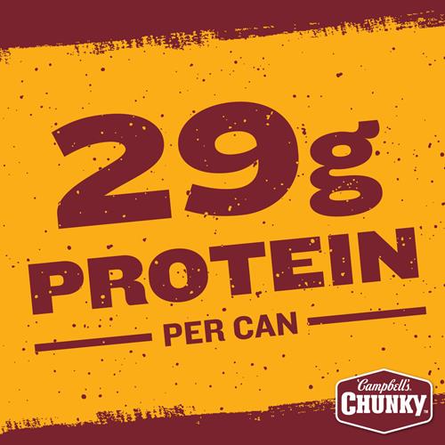 Campbells Chunky Chili avec haricots, boîte de 539 g
