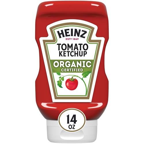 Ketchup aux tomates bio Heinz, bouteille de 14 oz
