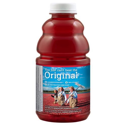 Boisson aux canneberges originale Ocean Spray, 110 calories par portion, bouteille de 946 ml