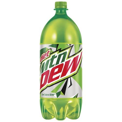 Diet Mountain Dew, bouteille de 2 L