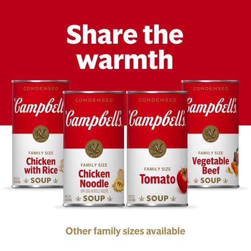 Campbells Condensed Tomato Soup, 23.2 Oz Family Size Can