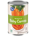 Carottes entières pour bébés en conserve Kroger 411 g