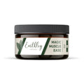 Earthley Wellness, Magic Muscle Ease, Soulage la douleur, Apaise naturellement les muscles endoloris, Huile d'olive, Fleurs d'arnica, Beurre de mangue, Beurre de kokum, Flocons de chlorure de magnésium (113 g, Menthe)