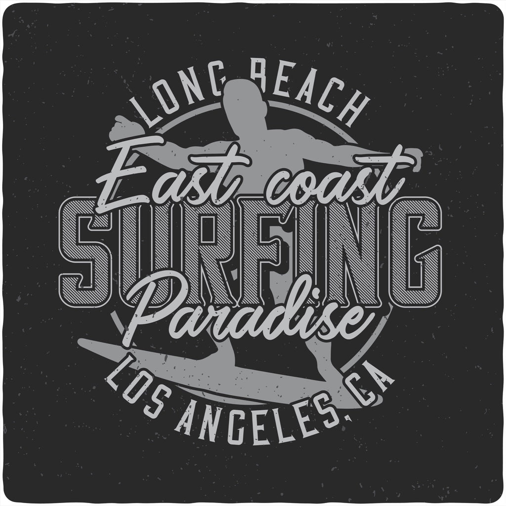 T-shirt graphique à manches courtes en viscose de bambou/coton biologique East Coast Paradise pour homme