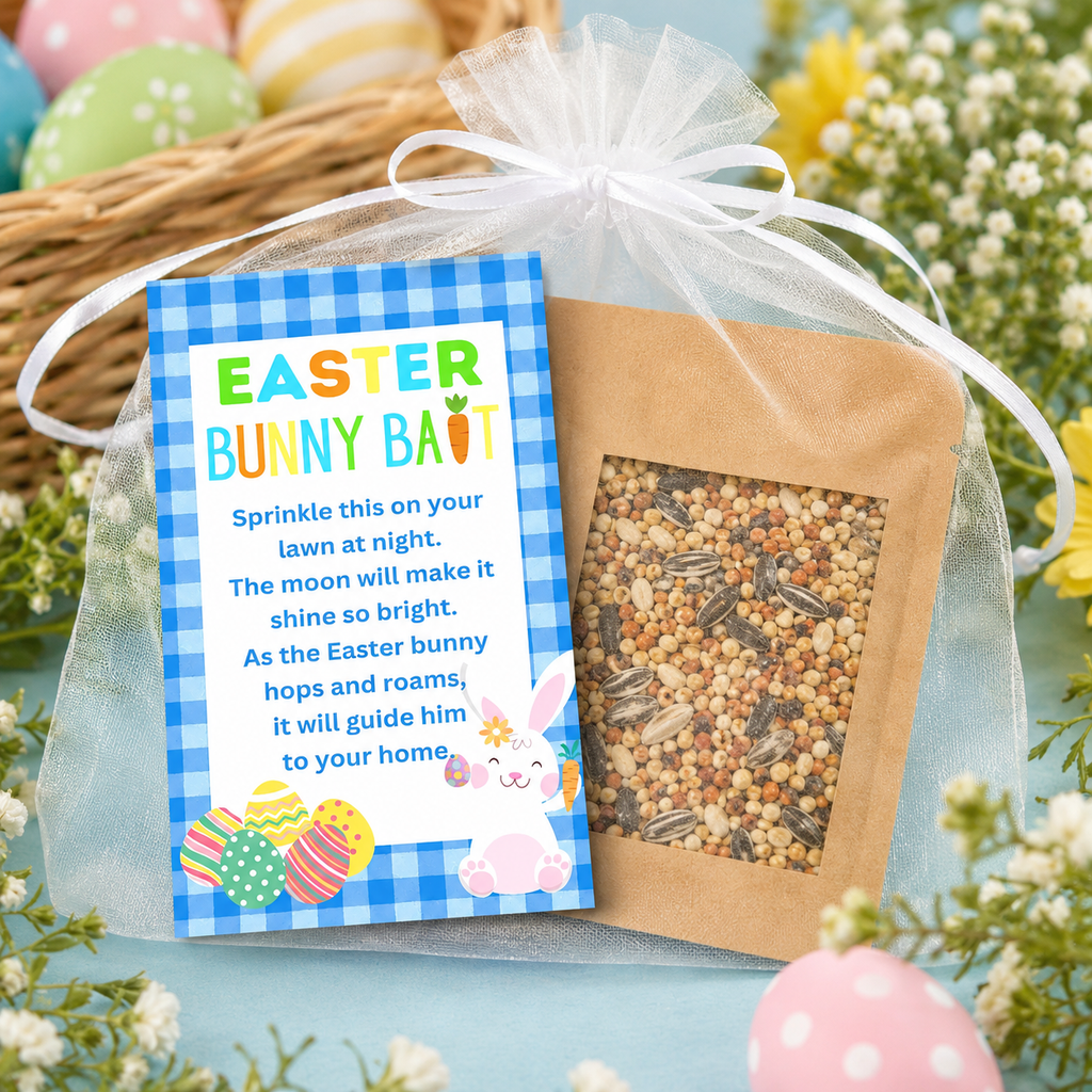 Sac cadeau d'appâts pour le lapin de Pâques