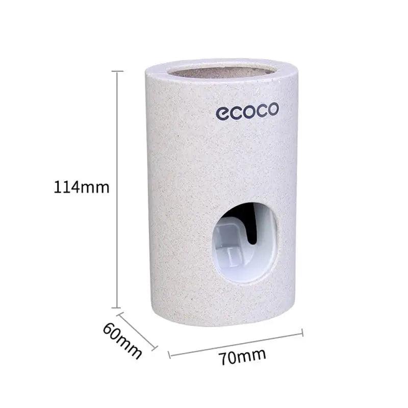 Distributeur de dentifrice Easy Home, presse-tube, porte-brosse à dents mural, accessoires de salle de bain