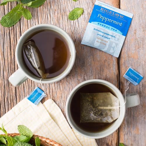 Tisane sans caféine à la menthe poivrée Bigelow, 20 sachets