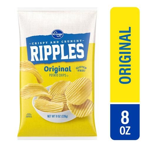 Kroger Classic Ripples Croustilles ondulées 8 oz