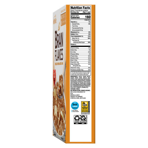 Millville Son de blé en flocons, 510 g