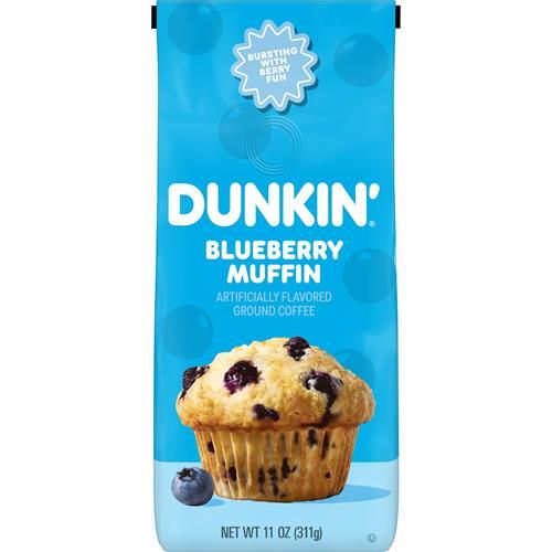 Dunkin Café moulu saveur muffin aux bleuets, 312 g