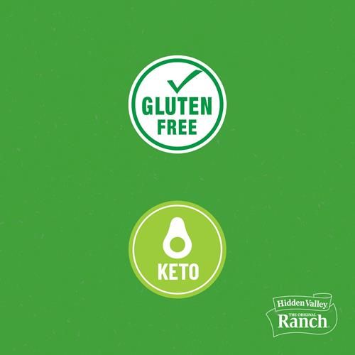 Hidden Valley Ranch Original Bio, Vinaigrette et Sauce Salade, Sans Gluten - Bouteille de 473 ml (L'emballage peut varier)