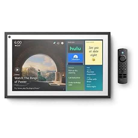 Écran intelligent Echo Show 15 Full HD 15,6" avec Alexa, Fire TV et télécommande (reconditionné)