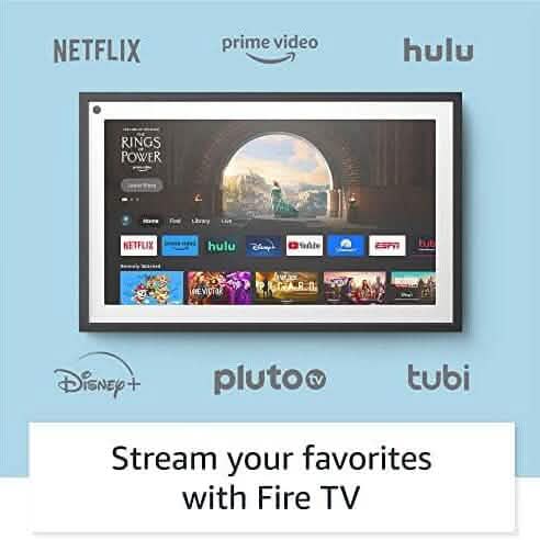 Écran intelligent Echo Show 15 Full HD 15,6" avec Alexa, Fire TV et télécommande (reconditionné)
