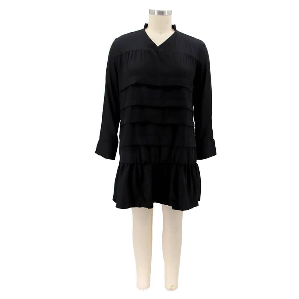 Robe mi-longue ample pour femme Echoine