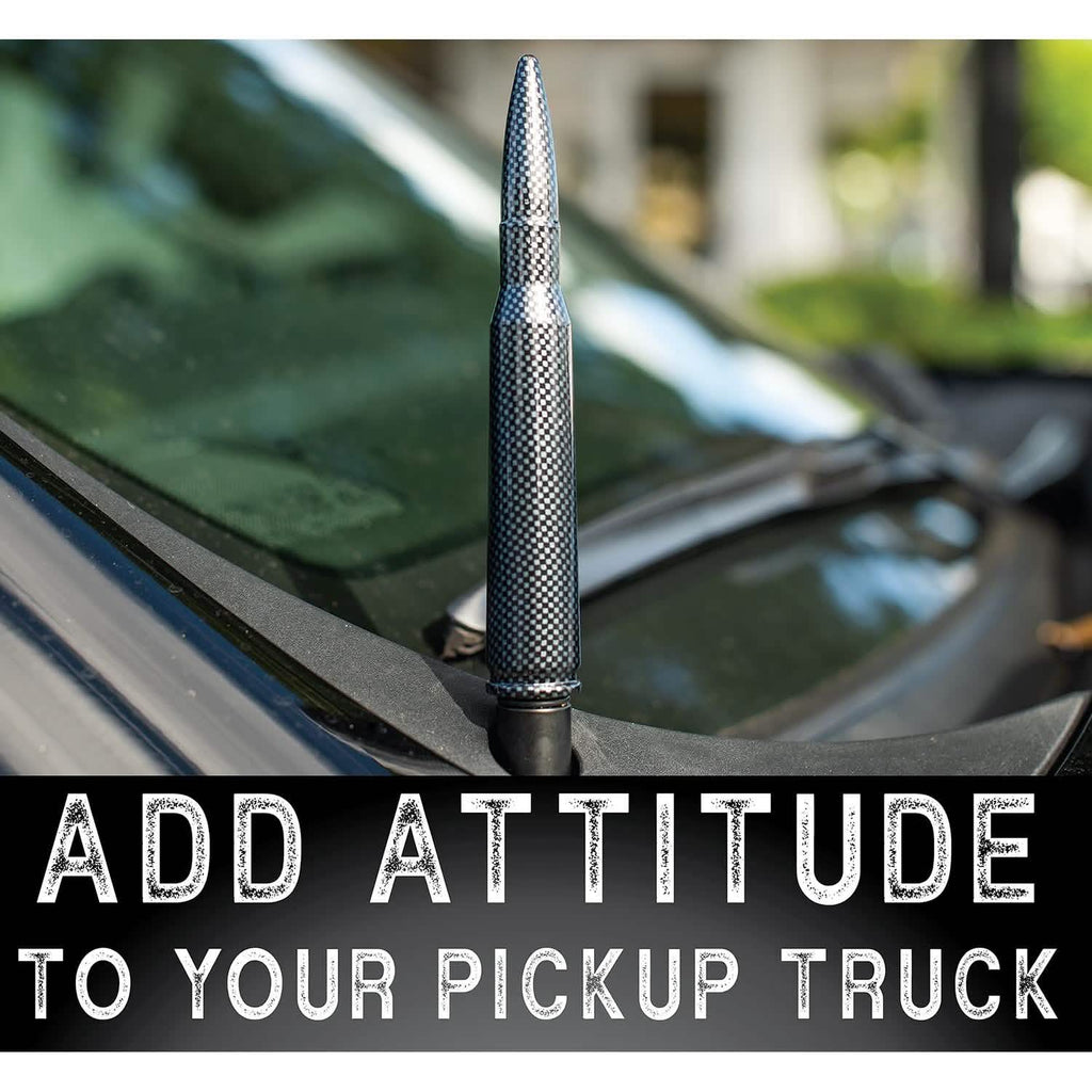 Antenne de remplacement EcoAuto Badass compatible avec tous les camions Chevy et GMC