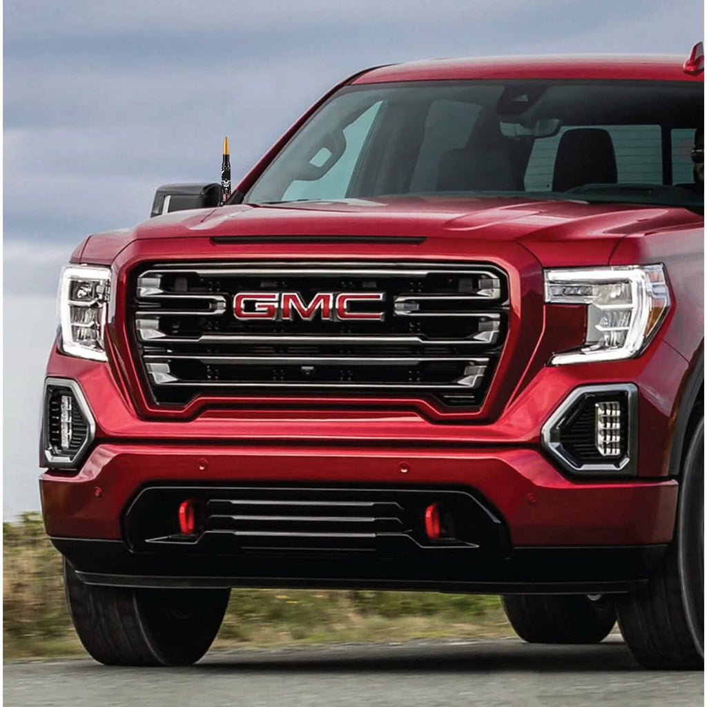 Antenne de remplacement EcoAuto Badass compatible avec tous les camions Chevy et GMC