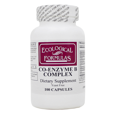 Ecological Formulas Complexe Co-Enzyme B 100 Gélules