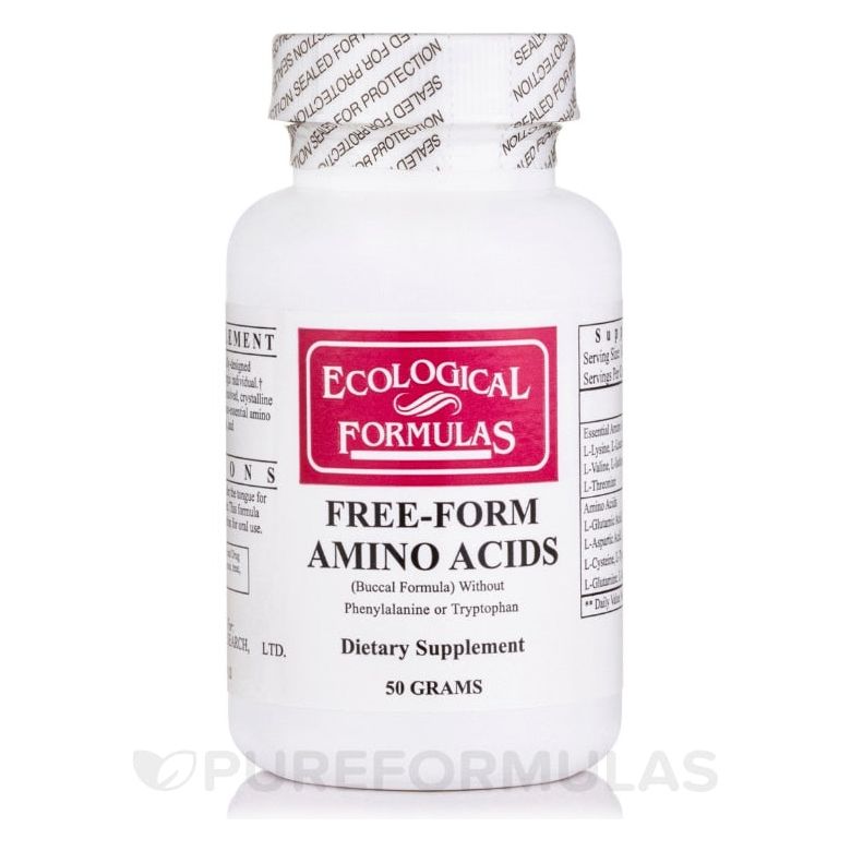 Ecological Formulas Acides aminés à forme libre 50 grammes