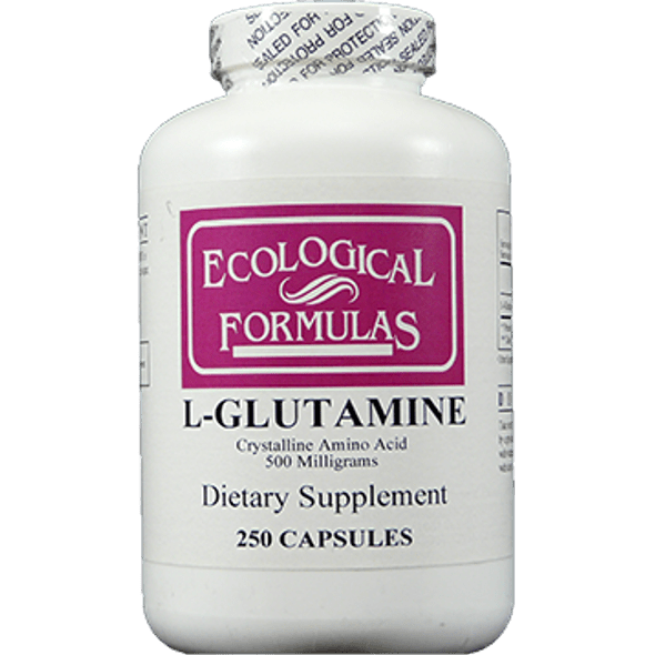 Ecological Formulas L-Glutamine 500 mg 100 Capsules