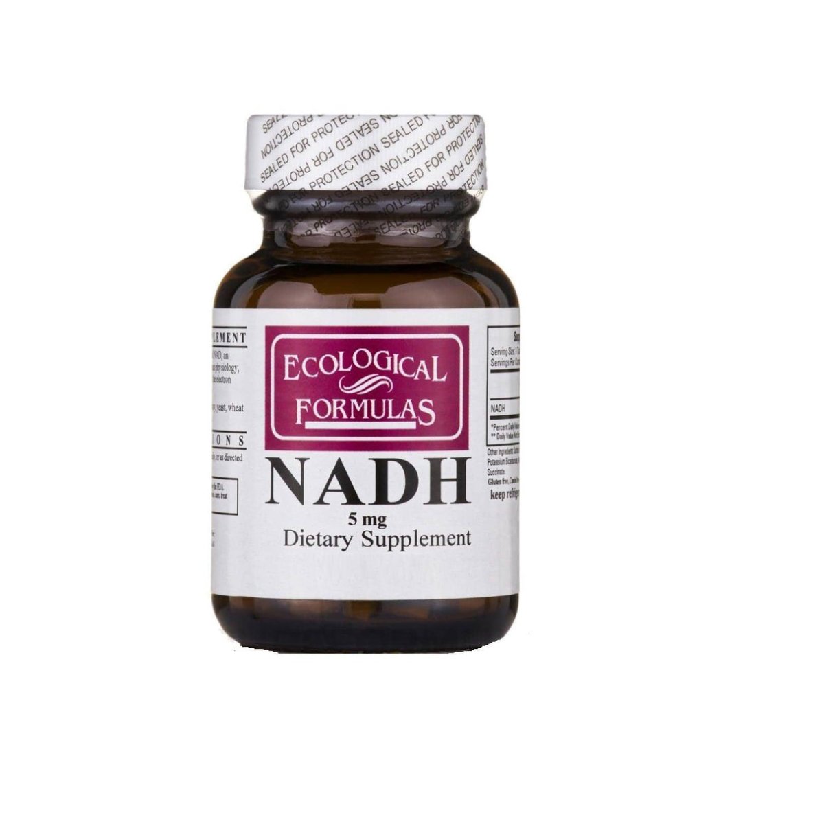 Ecological Formulations NADH 5mg 60 Comprimés