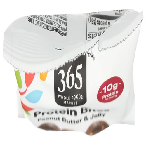 Whole Foods Market Protein Popper, Beurre de cacahuète et confiture, 45 g