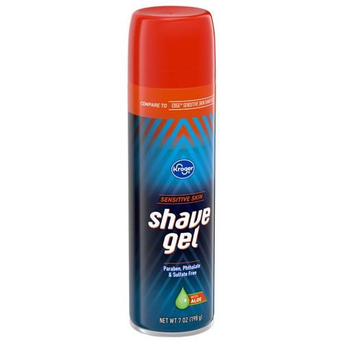 Gel de rasage peaux sensibles pour hommes Kroger 7 oz