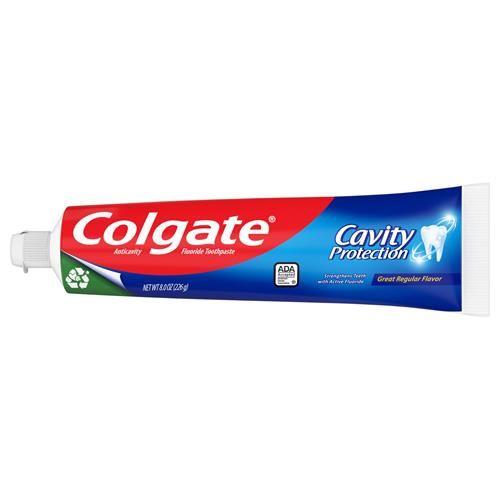 Colgate Dentifrice protection anti-caries au fluor, 170 g, paquet de 3