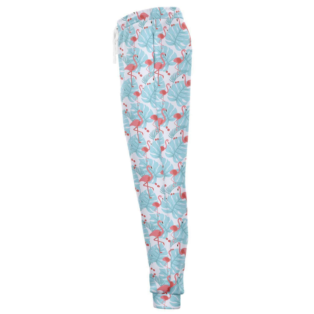 Joggers Flamant Bleu Fleuri