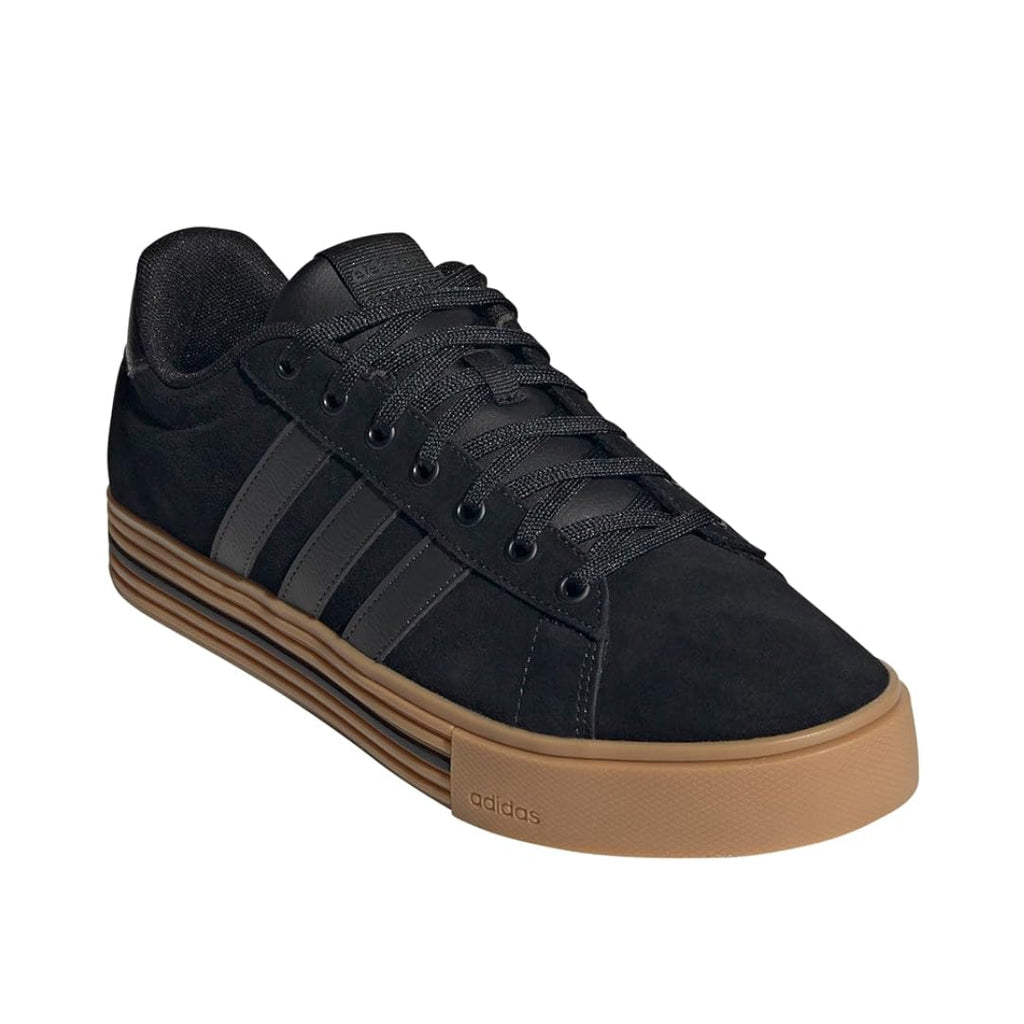 adidas Baskets Daily 4.0 pour homme – Noir/Carbone/Gomme